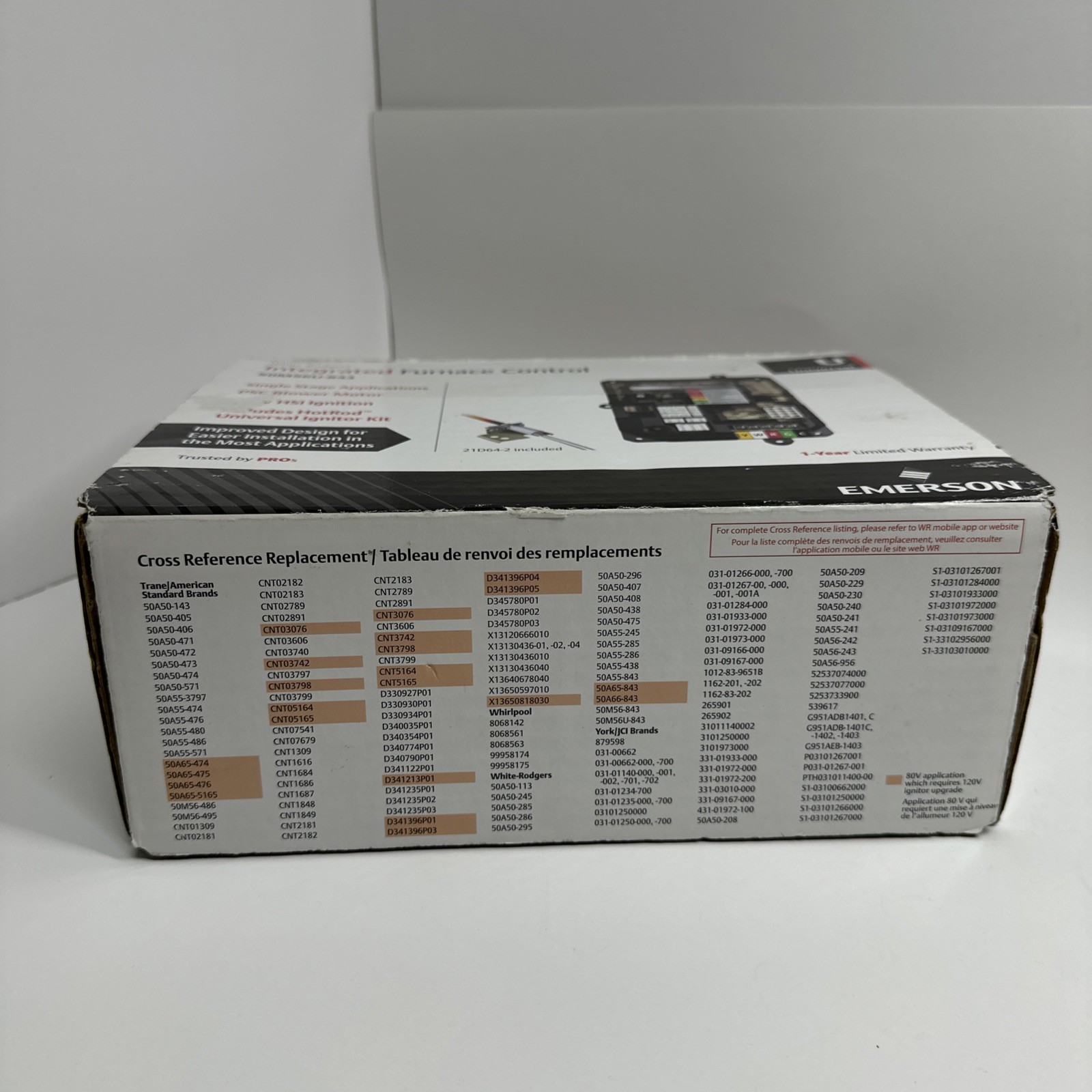 White-Rodgers 50M56U-843 Rodgers Universal Integrated Control