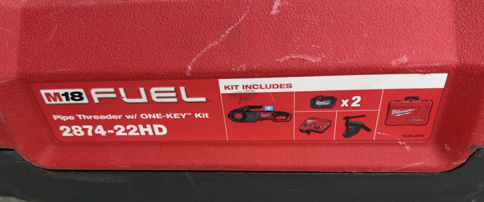 Milwaukee M18 FUEL Pipe Threader Kit (2874-22HD) Used – Excellent Condition