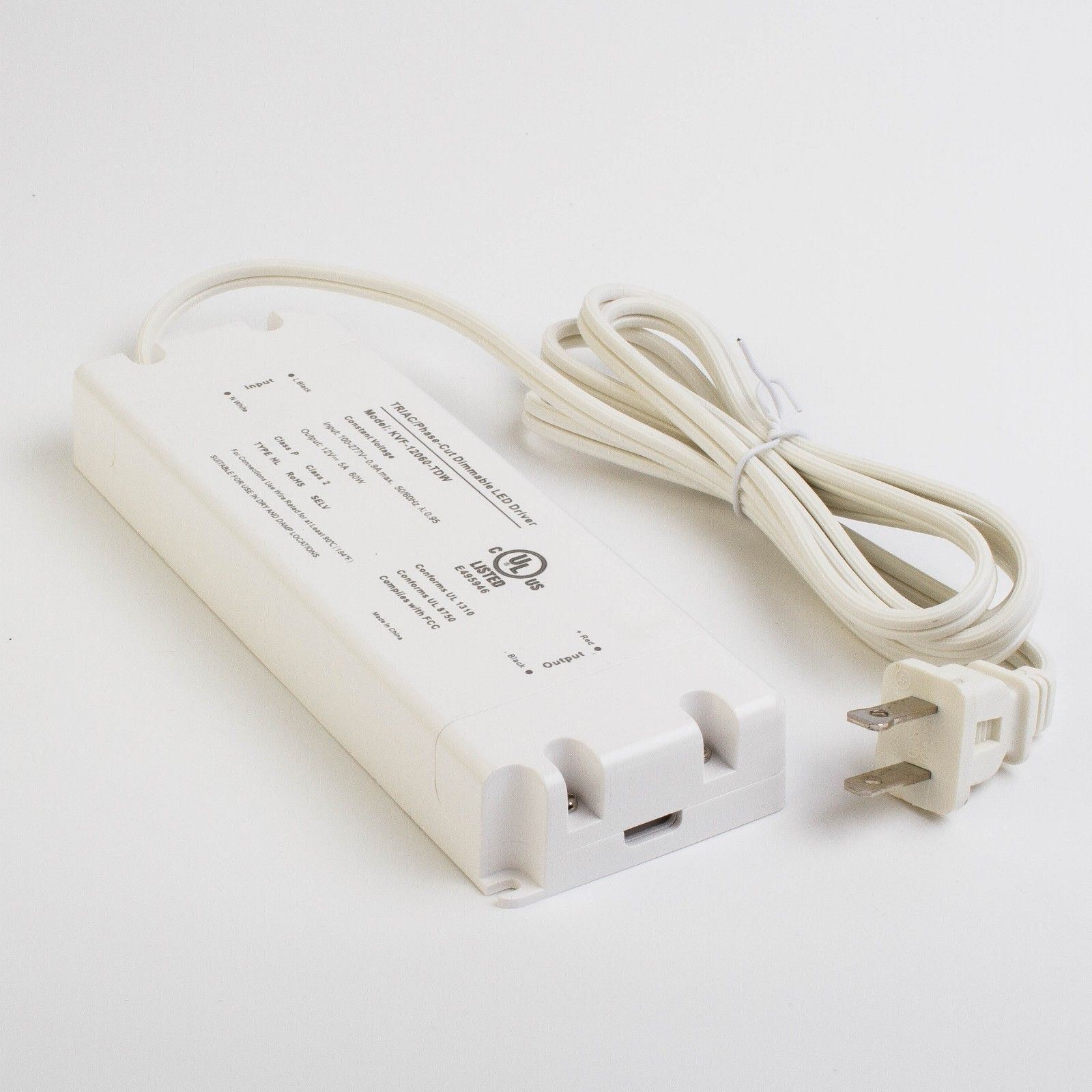 LEDUPDATES 12v 60w Triac Dimmable power supply 5A UL Listed for LED Light