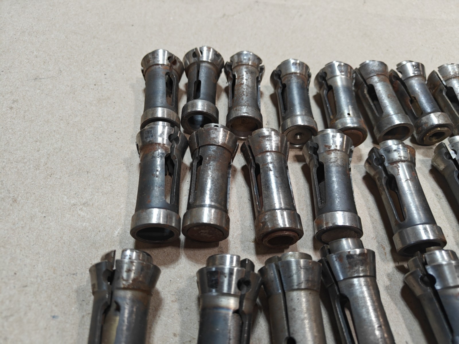 Lot Of 65, CNC Lathe Hardinge Nose Hex Collets Screw Machine Tools 🇺🇲