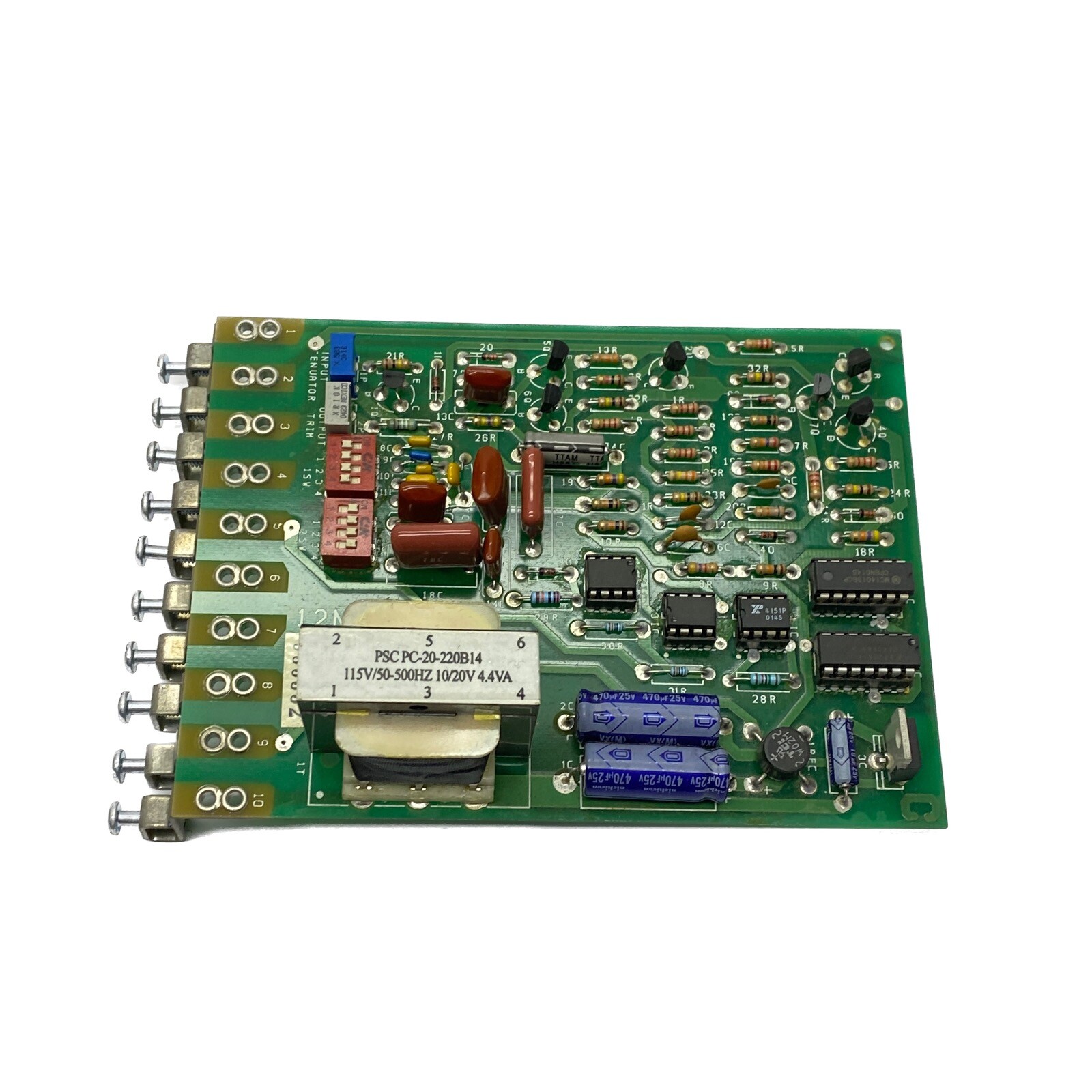 NEW Contrex 115V/50-500Hz 10/20V 4.4VA Frequency to Volt Converter PCB 12M03-145