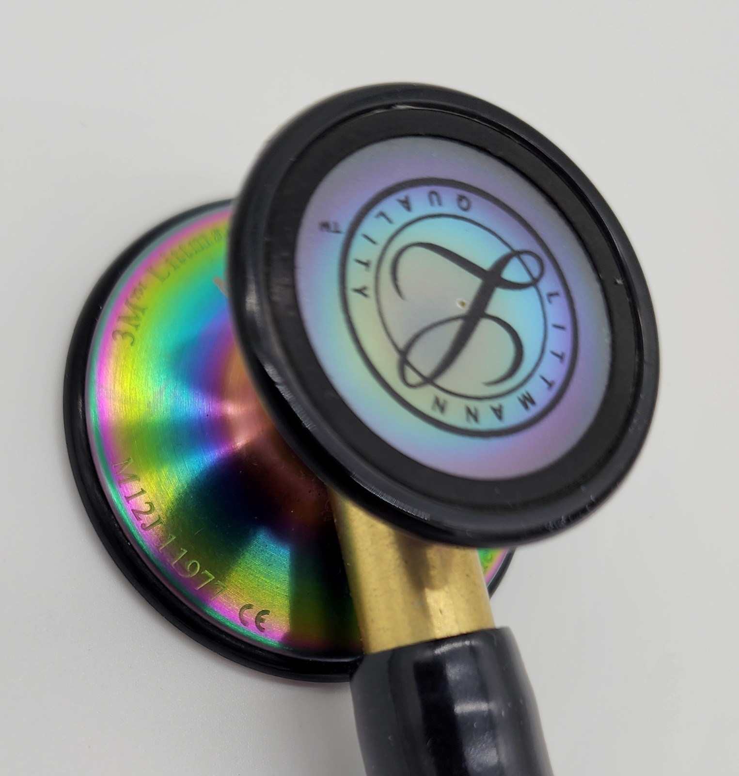 Authentic 3M Littmann Cardiology III Stethoscope – Rainbow Finish – Legacy Model