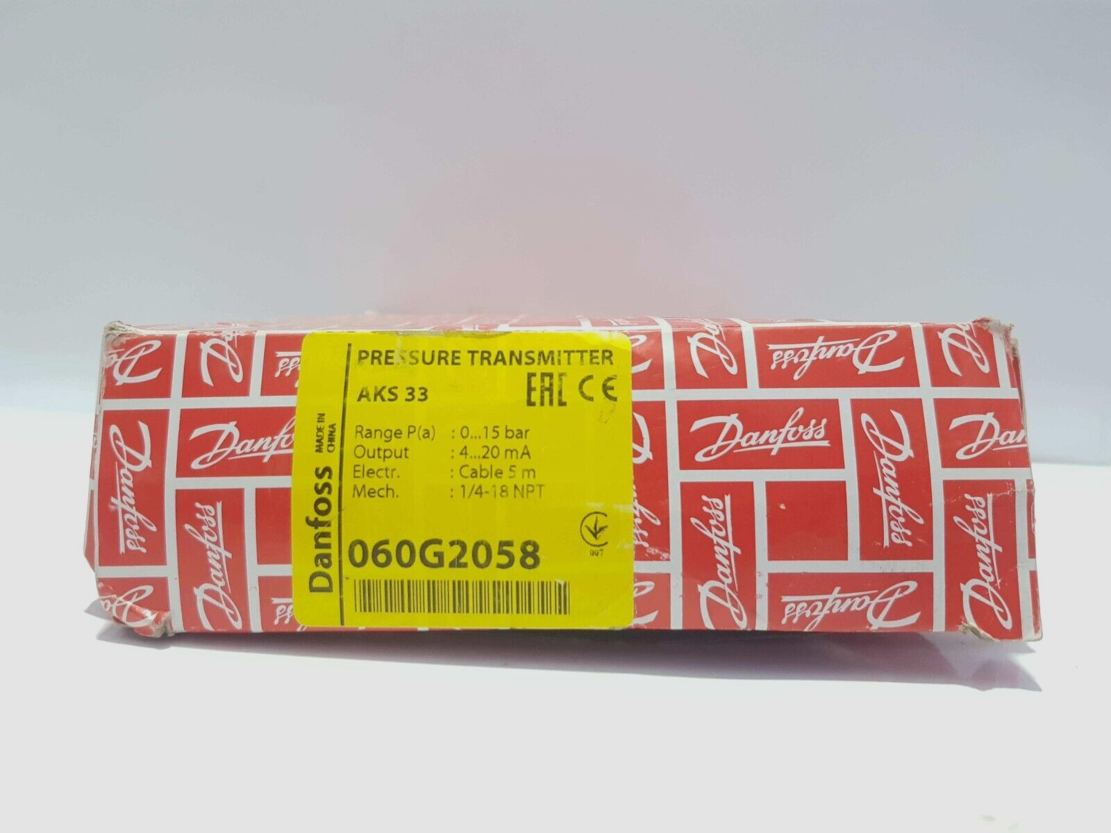 DANFOSS AKS 33 060G2058 PRESSURE TRANSMITTER