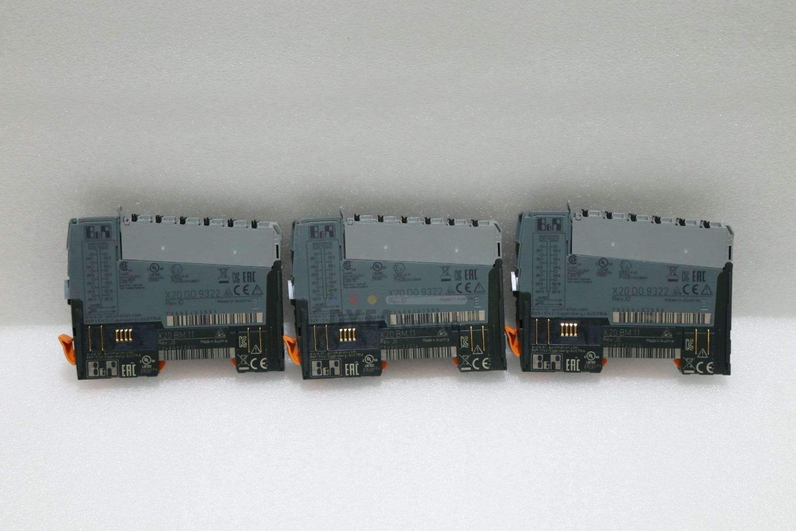 B&R NNB X20 DO 9322 Rev.IO,X20 BM11 Rev.J0 Module ELEC-I-3404=9B37-1