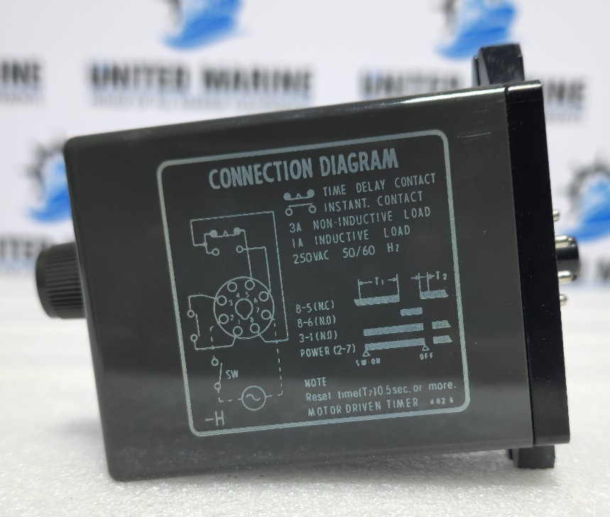 Omron STP-MHT Subminy Timer Relay 0-30Min 200VAC 8-Pin
