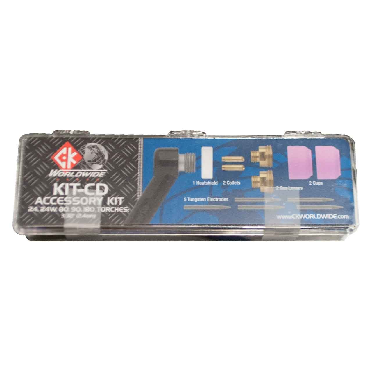 CK Worldwide KIT-CD TIG Accessory Kit Cut-Down Consumables