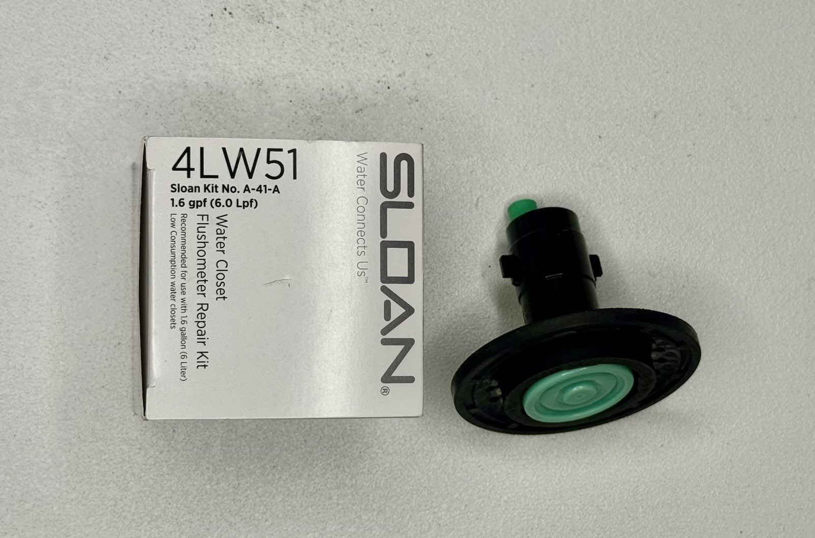 Sloan 4LW51, Kit No. A-41-A, 1.6gpf Water closet Flushmeter Repair Kit,