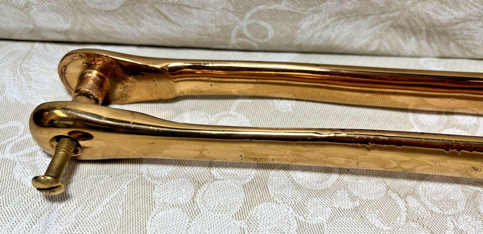 Heavy Door Brass Push Bar Handle – Commercial Grade