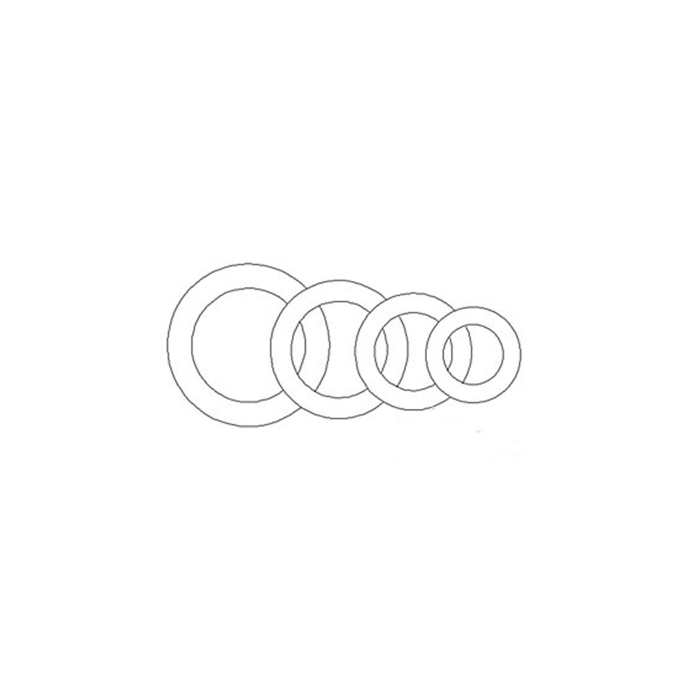 A-MB19-AI Bushing, Machine 1 3/4″ X 2 1/2″ 14 Ga. (Narrow Rim)