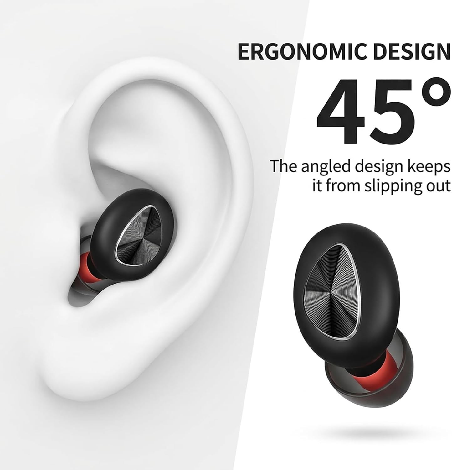 Noise Cancelling Ear Plugs for Sleeping, Travel & Work – 50Db Reusable Silicone
