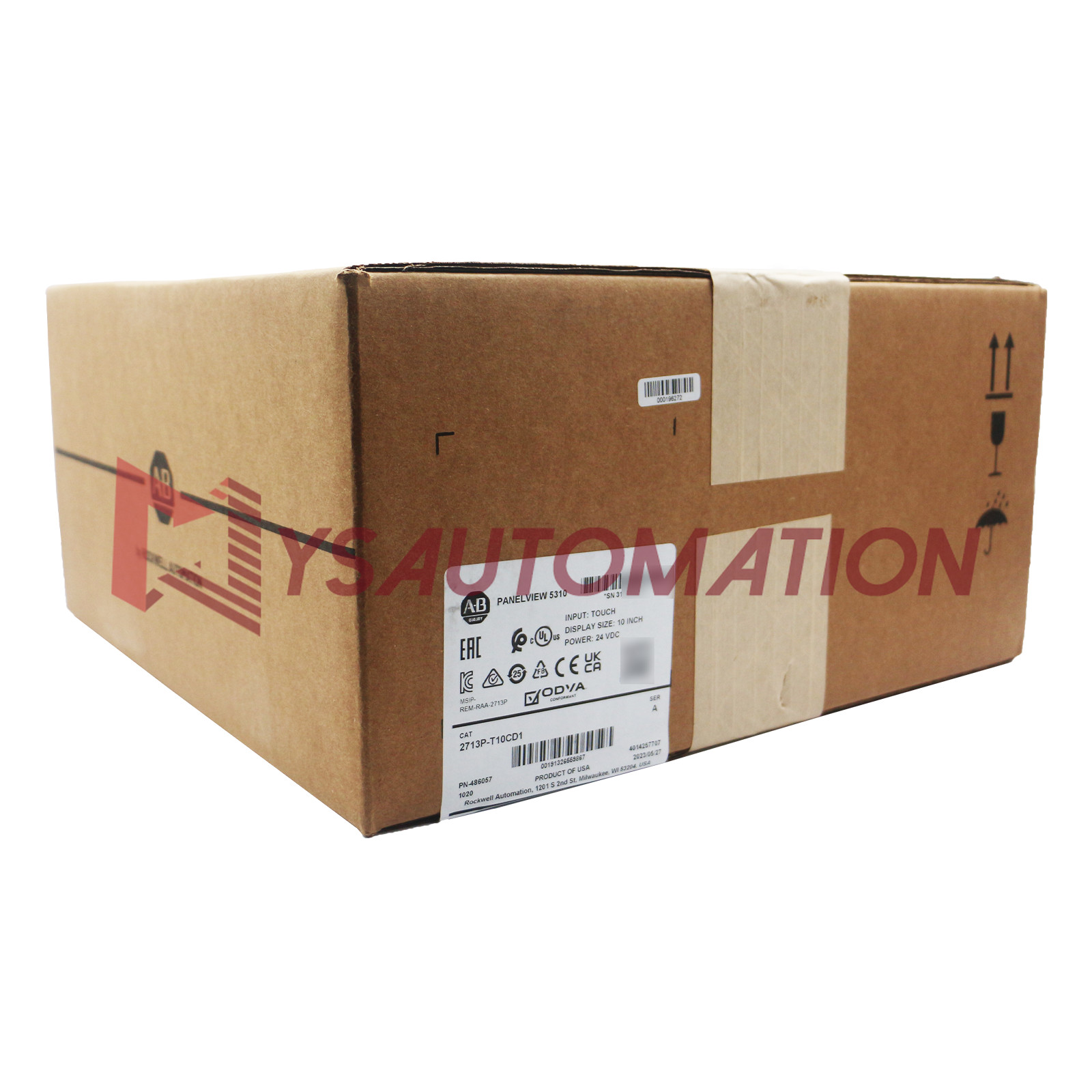 New Factory Sealed Allen-Bradley 2713P-T10CD1 PanelView 5310 Graphic Terminal