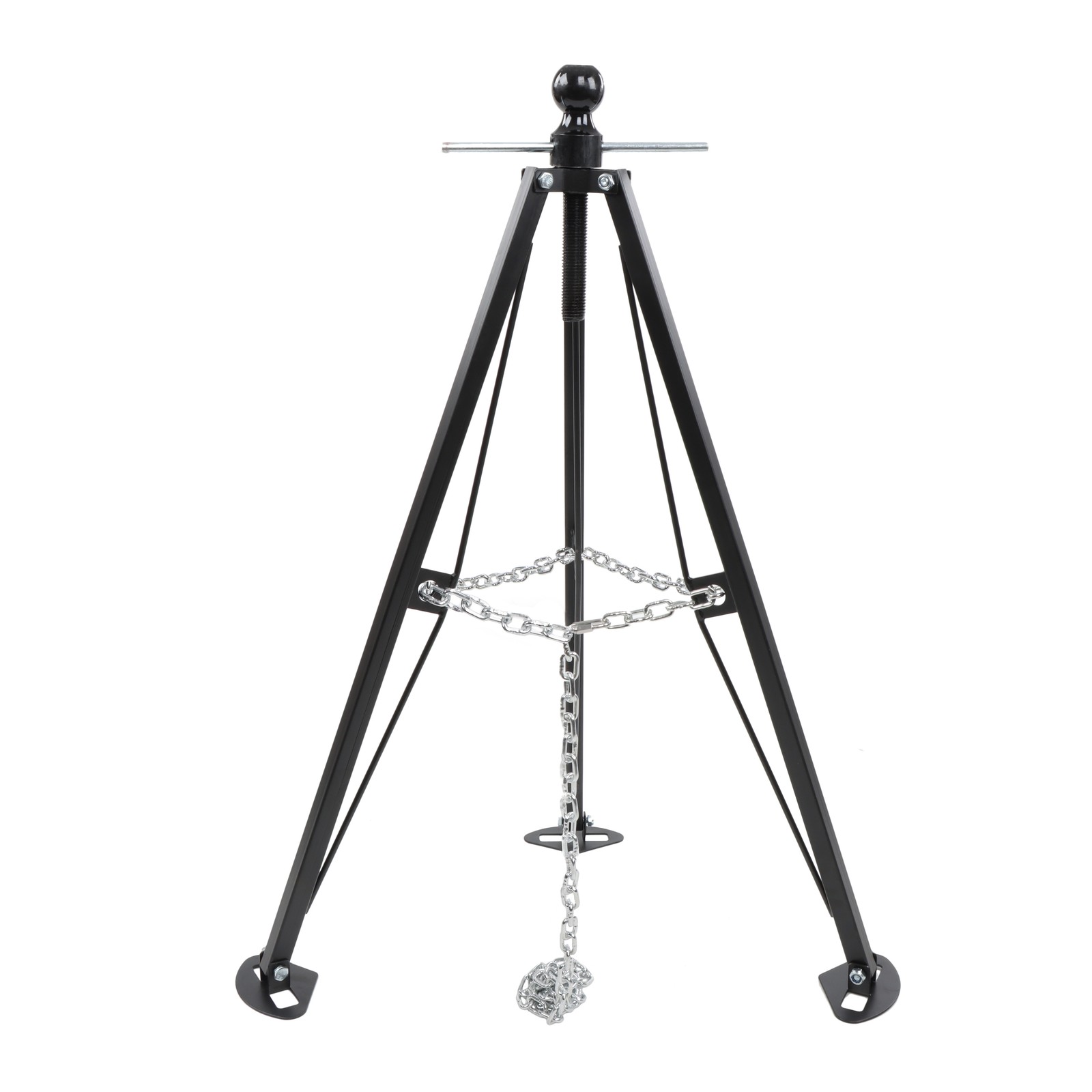Clearance-Dumble Gooseneck RV Stabilizer Tripod – 7500lb Cap Ball Joint