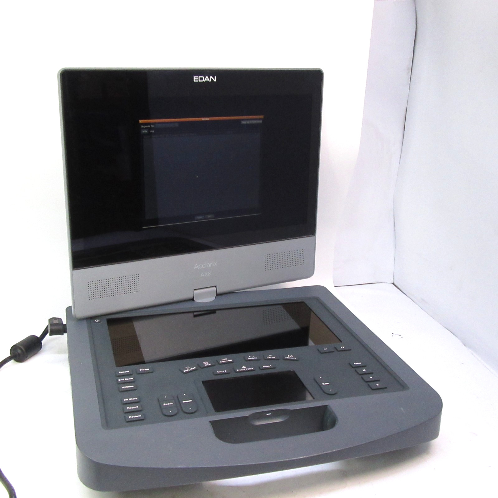 Edan Acclarix AX8 portable ultrasound *PARTS T12-D18