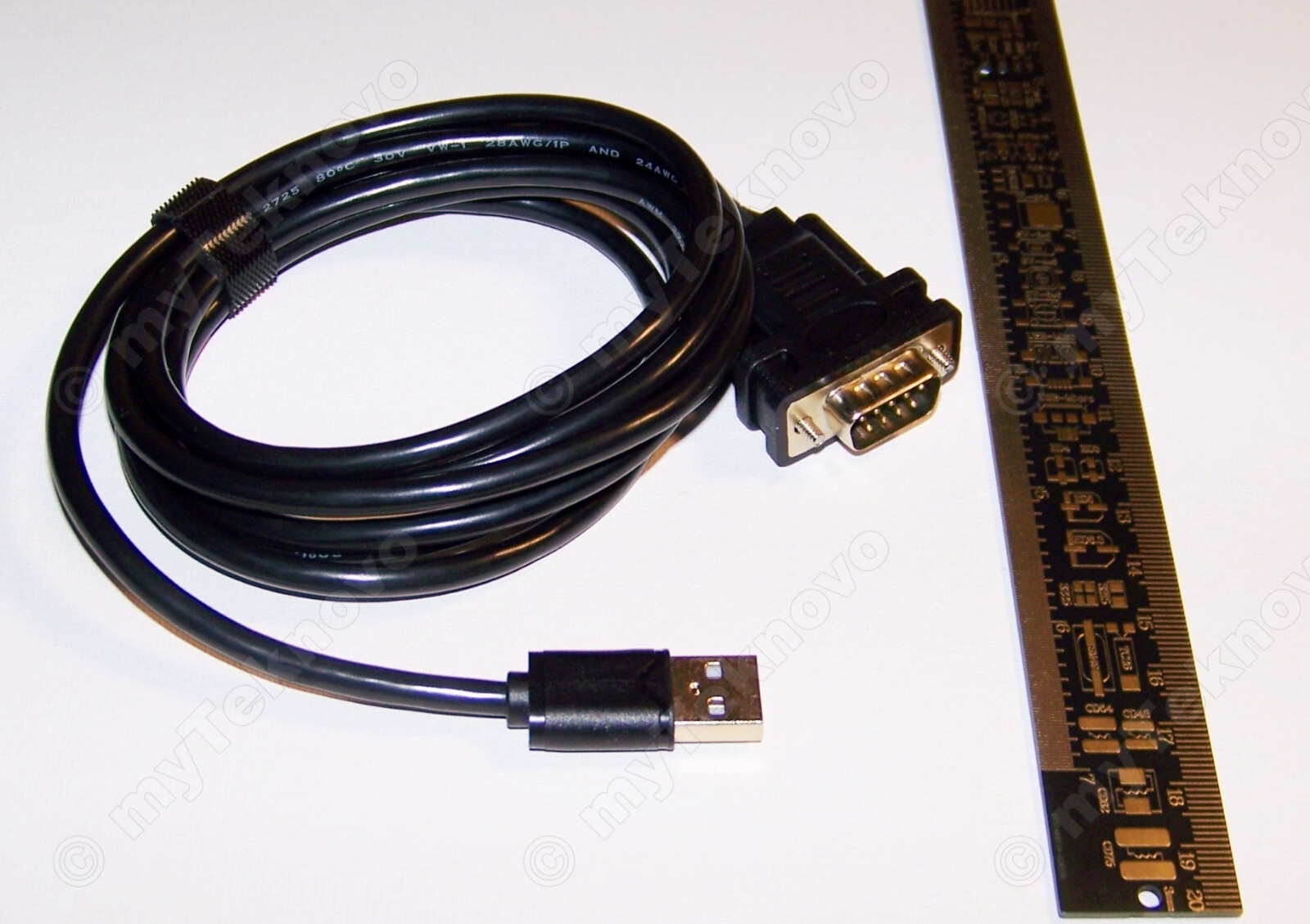 1x FTDI USB-DB9 + Case Pouch + PCB Ruler for HP 48G 48G+ 48GX 48S 48SX & CD -USA