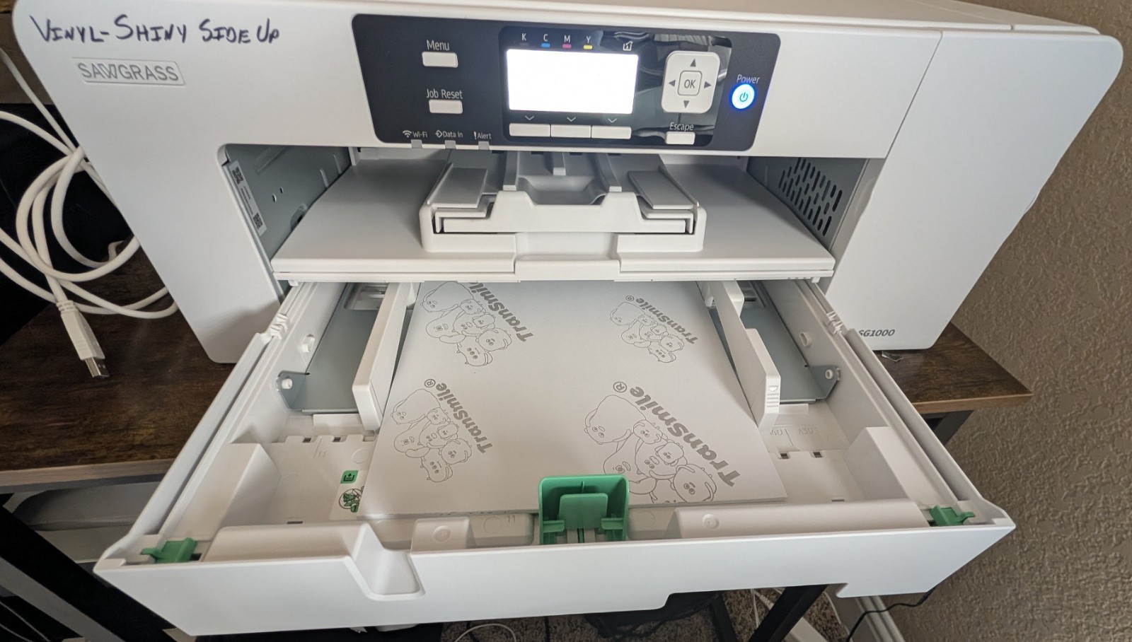 Sawgrass Virtuoso Sublimation Printer – SG1000 White Used Excellent Condition