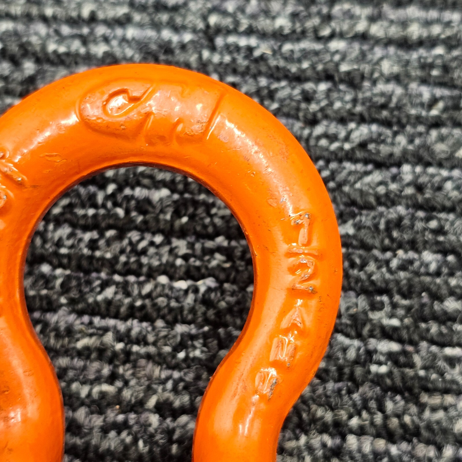(QTY 4) CM Shackle WLL 3 Ton 1/2″ ERK CE 13mm USA Orange Coating Shackle