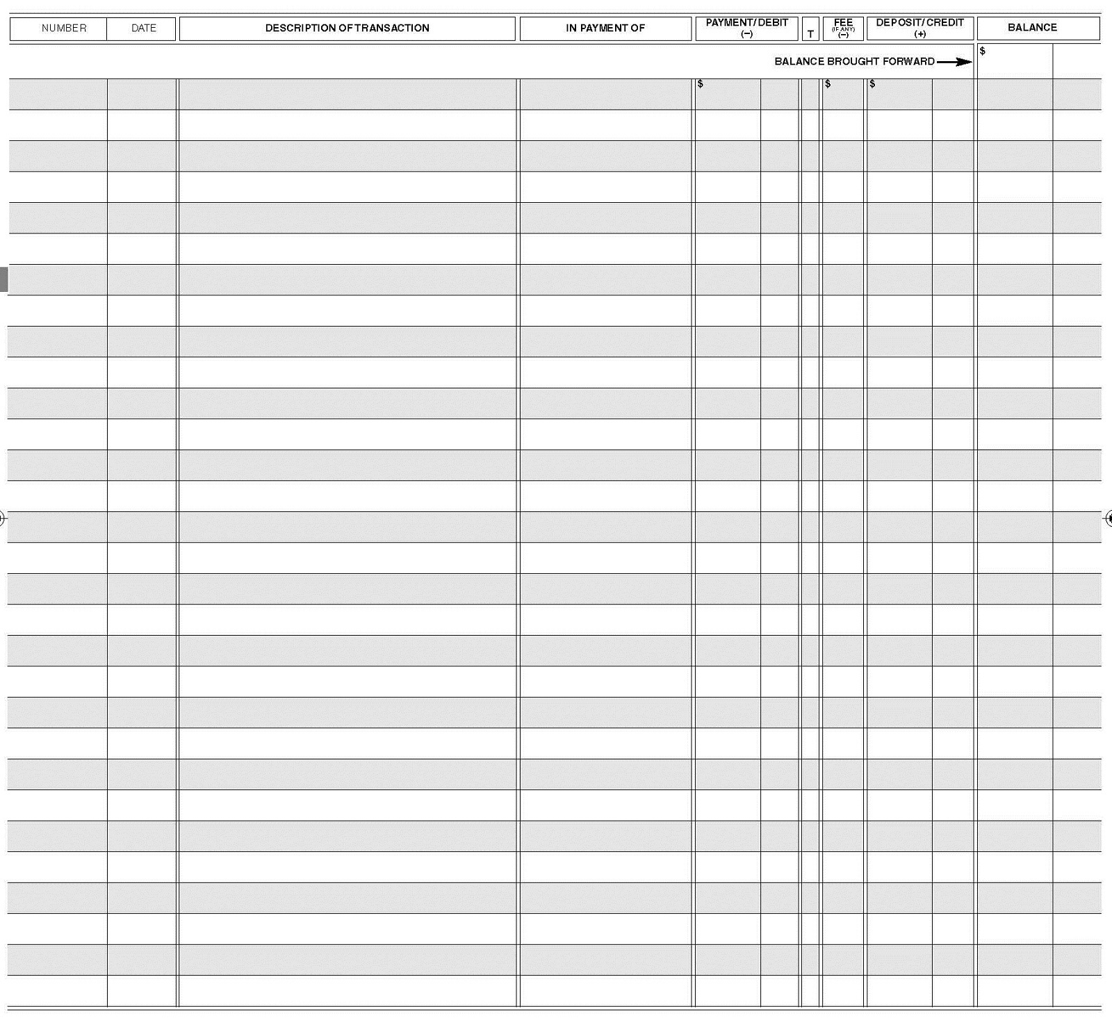 3 NEW BDT LARGE PROFESSIONAL DESK CHECKBOOK TRANSACTION REGISTER TAX RECORD LOG