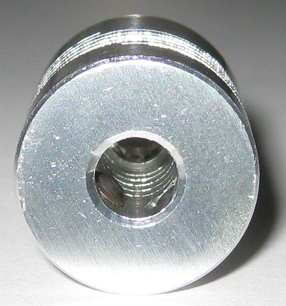 5 mm to 6.35 mm Shaft Flexible Coupling – 5mm to 1/4″ – Aluminum Flex Coupler