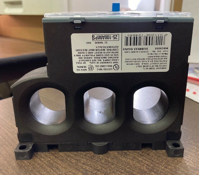 * 1 DAY SHIPS 3UB85335GW2 / 3UB8533-5GW2 SIEMENS ESP200 Solid state overload