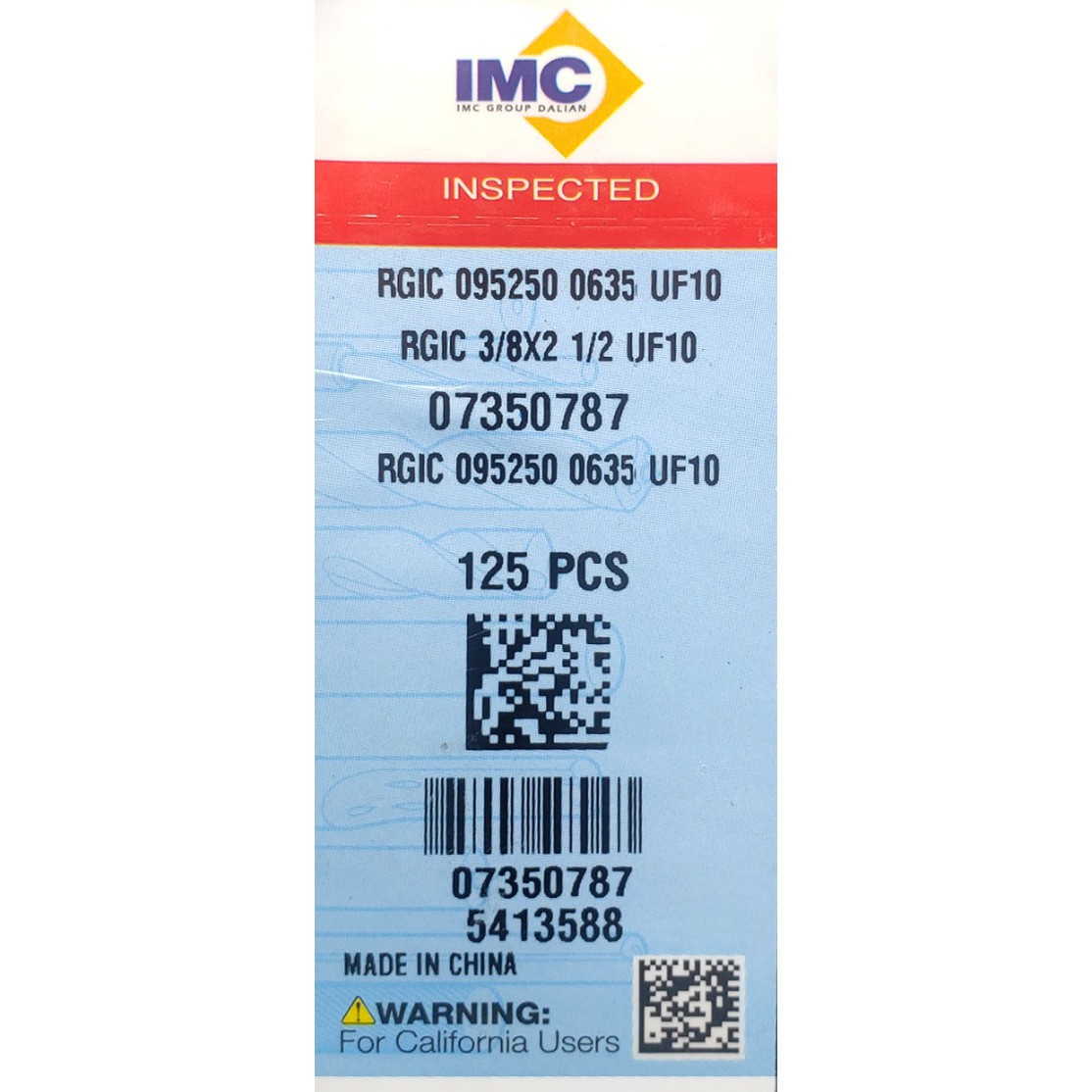 3/8 x 2.5” Solid Round Tungsten Carbide Rod UF10 Grade Tool Blank ISCAR / IMC