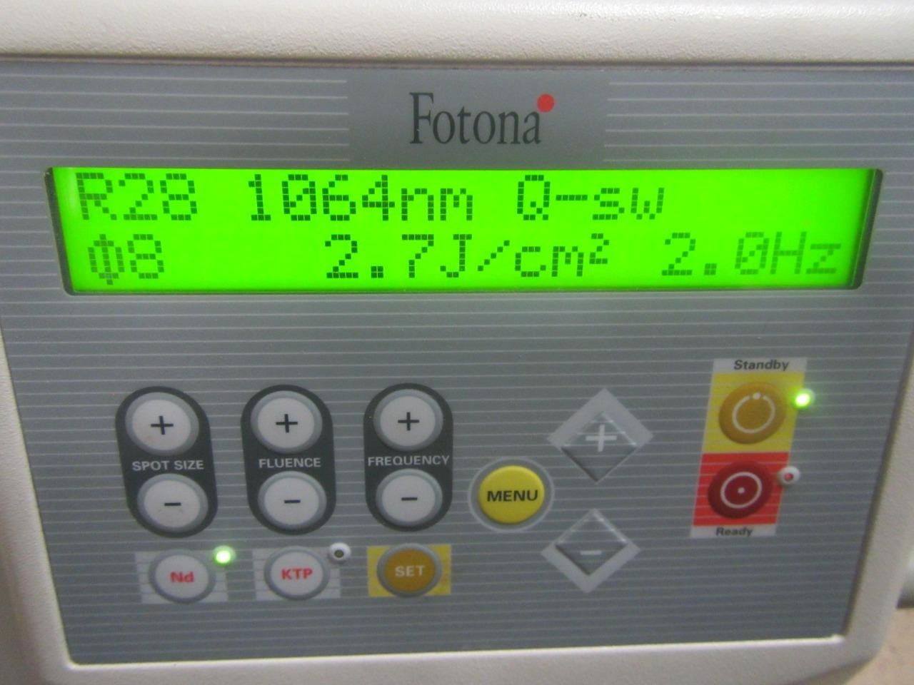 Fotona QX MAX Q-Switched Laser Tattoo Removal w/ 3 Handpiece & Key Nd:YAG 1064nm