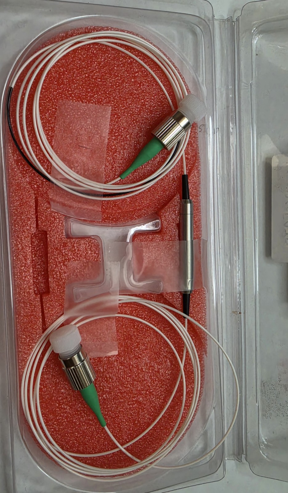 Double Stage Isolator 1310nm, SM 900um Fiber, FC/APC Connectors (Ship USA)