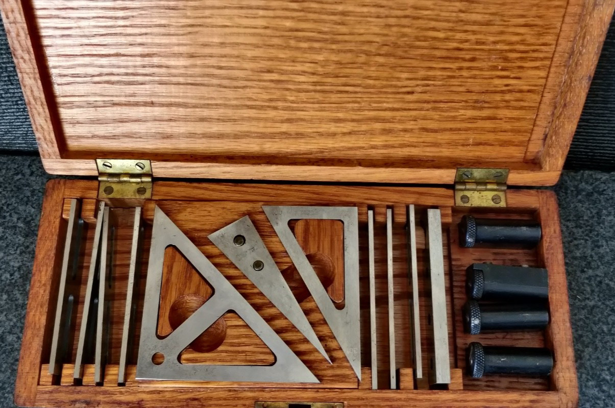 Taft Peirce Universal Angle Gage Set Vintage set complete machinist tool