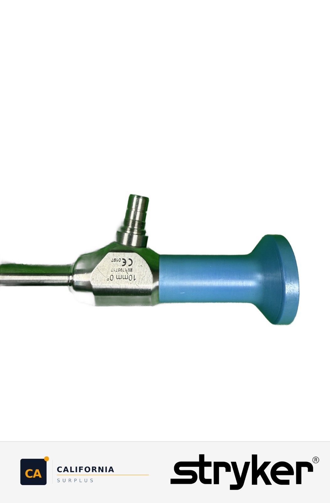 Stryker 502-859-010 Ideal Eyes 10mm x 0° x 33cm Autoclavable Laparoscope