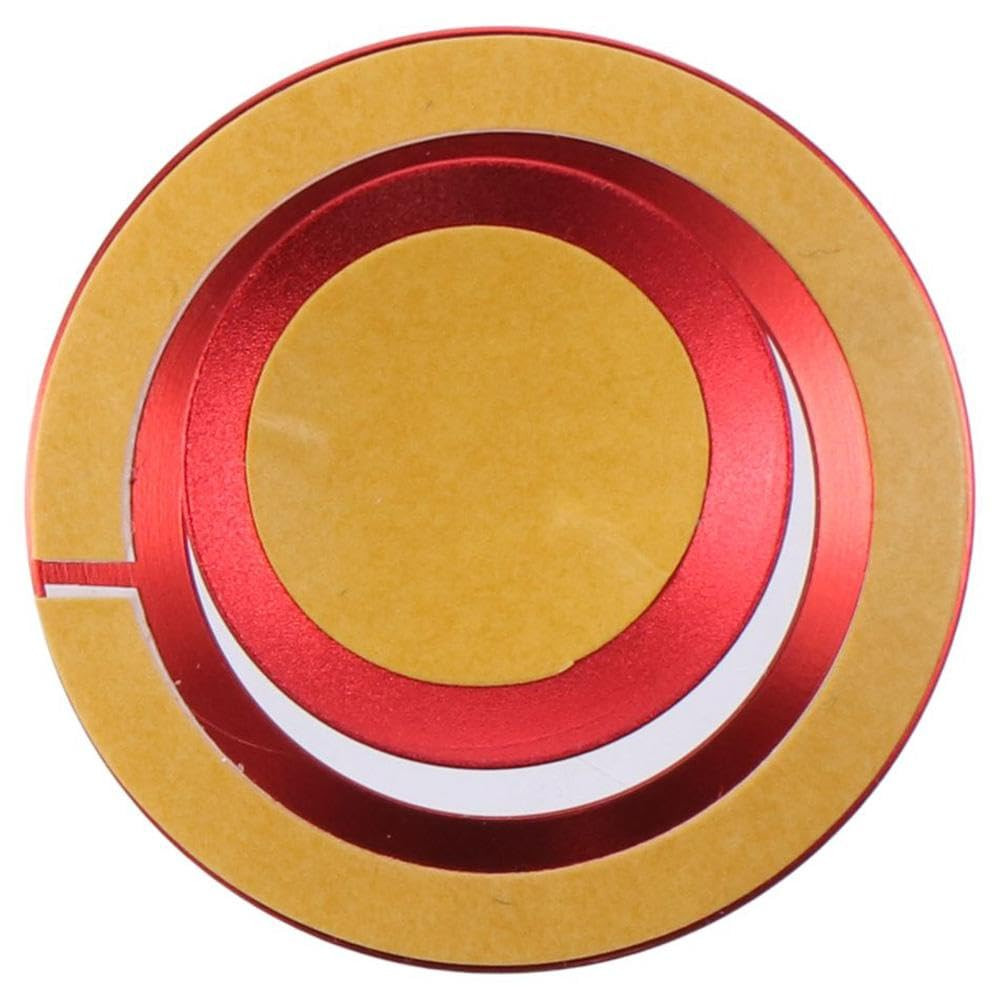 1 Pair Push Start Button Cover Sticker, Red Start Stop Trim for Dodge Charger, f