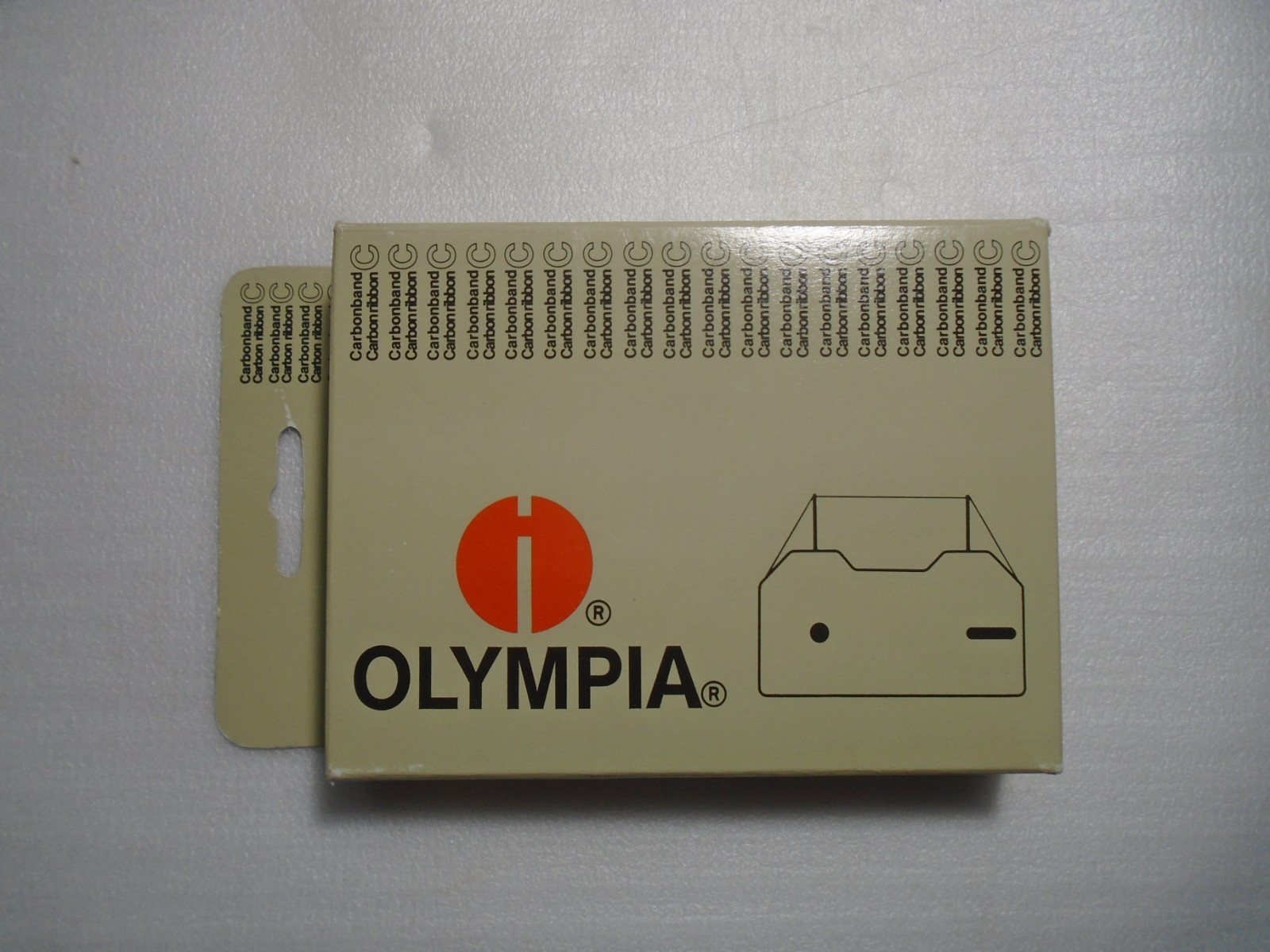 Olympia typewriter single-strike carbon ribbon C, correctable; 13 mm