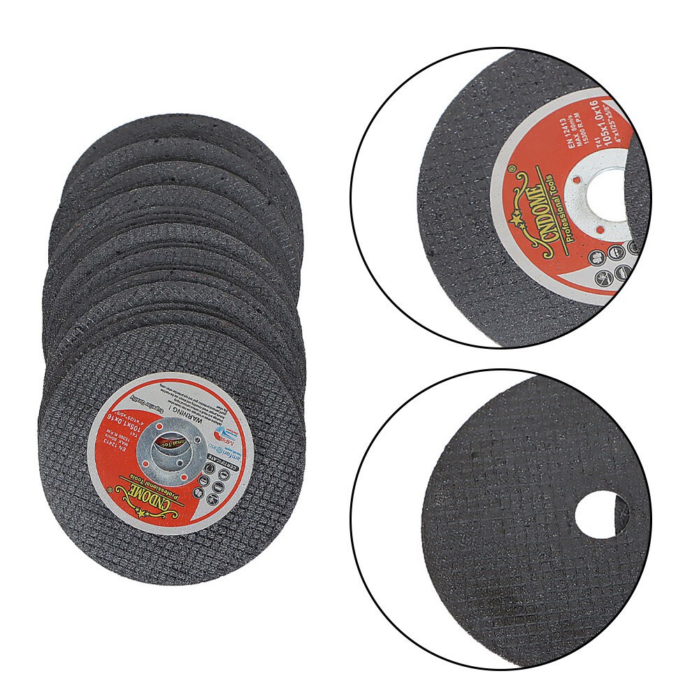100 Pcs 4″×.040″×5/8″ Cut Off Wheel -Metal & Stainless Steel Thin Cutting Disc