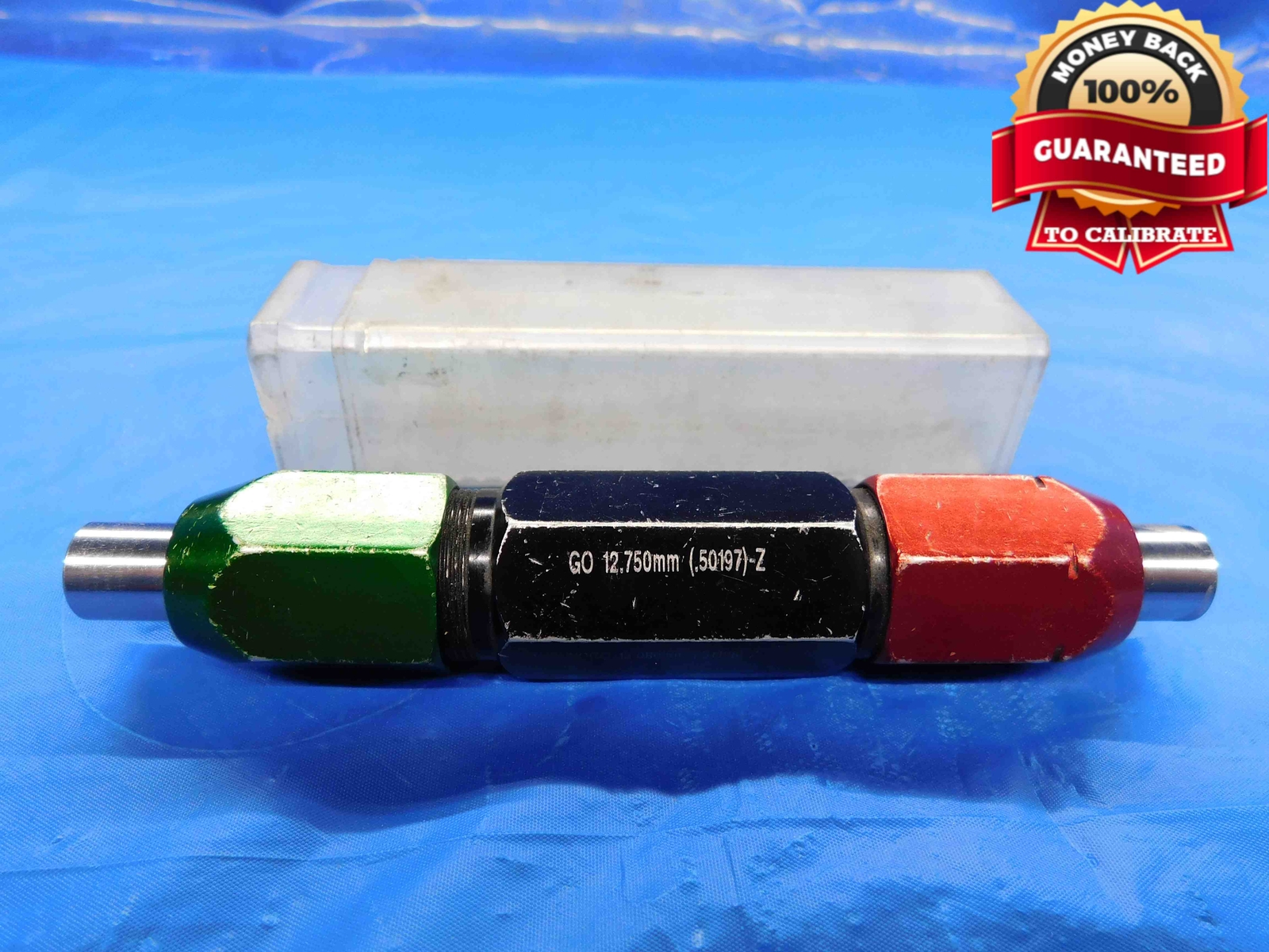 12.750 & 13.080 CL Z mm PIN PLUG GAGE GO NO GO 13.000 +.080 13 .5020 12.75 13.08