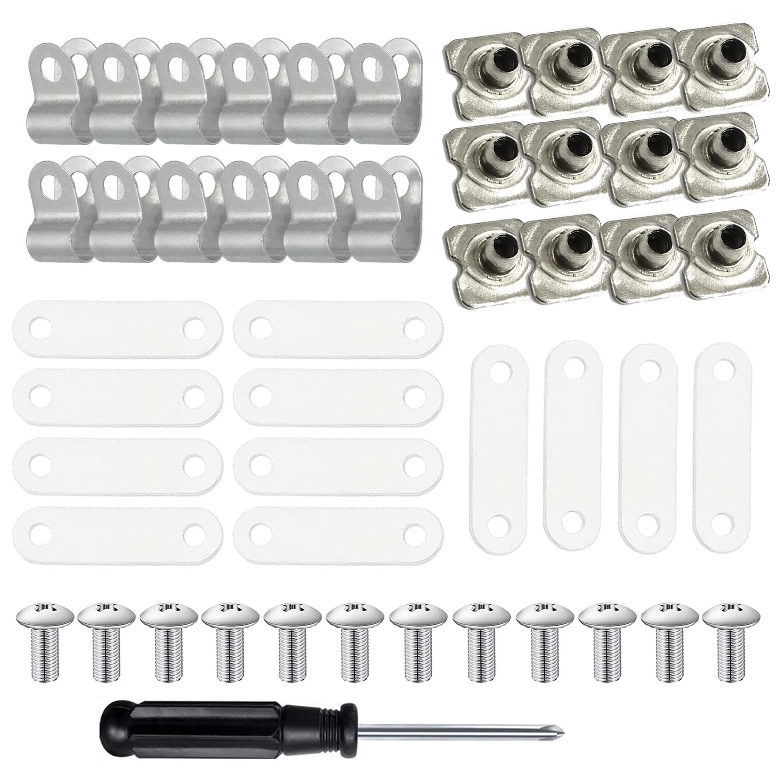 Football Helmet Repair Kit, Hockey Helmet Hardware Kit, Hardware for Universal B