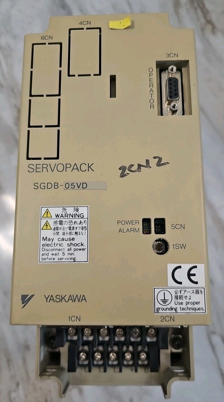 Yaskawa Servopack SGDB-05VD input 3ph 200-230v output 4 amp 230v