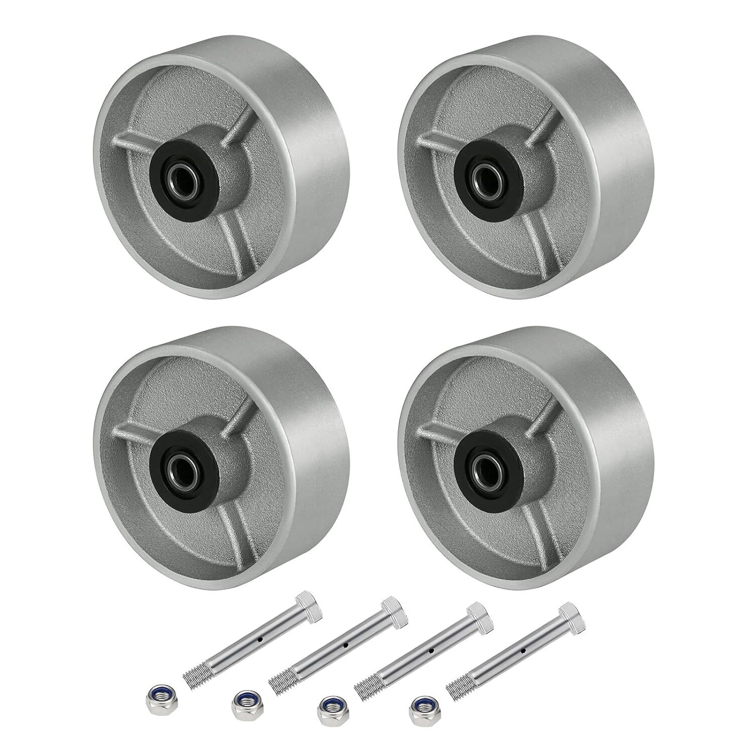 4″/5″/6″/8″ Industrial Casters, Steel Cast Iron Wheel , Heavy Duty Caster