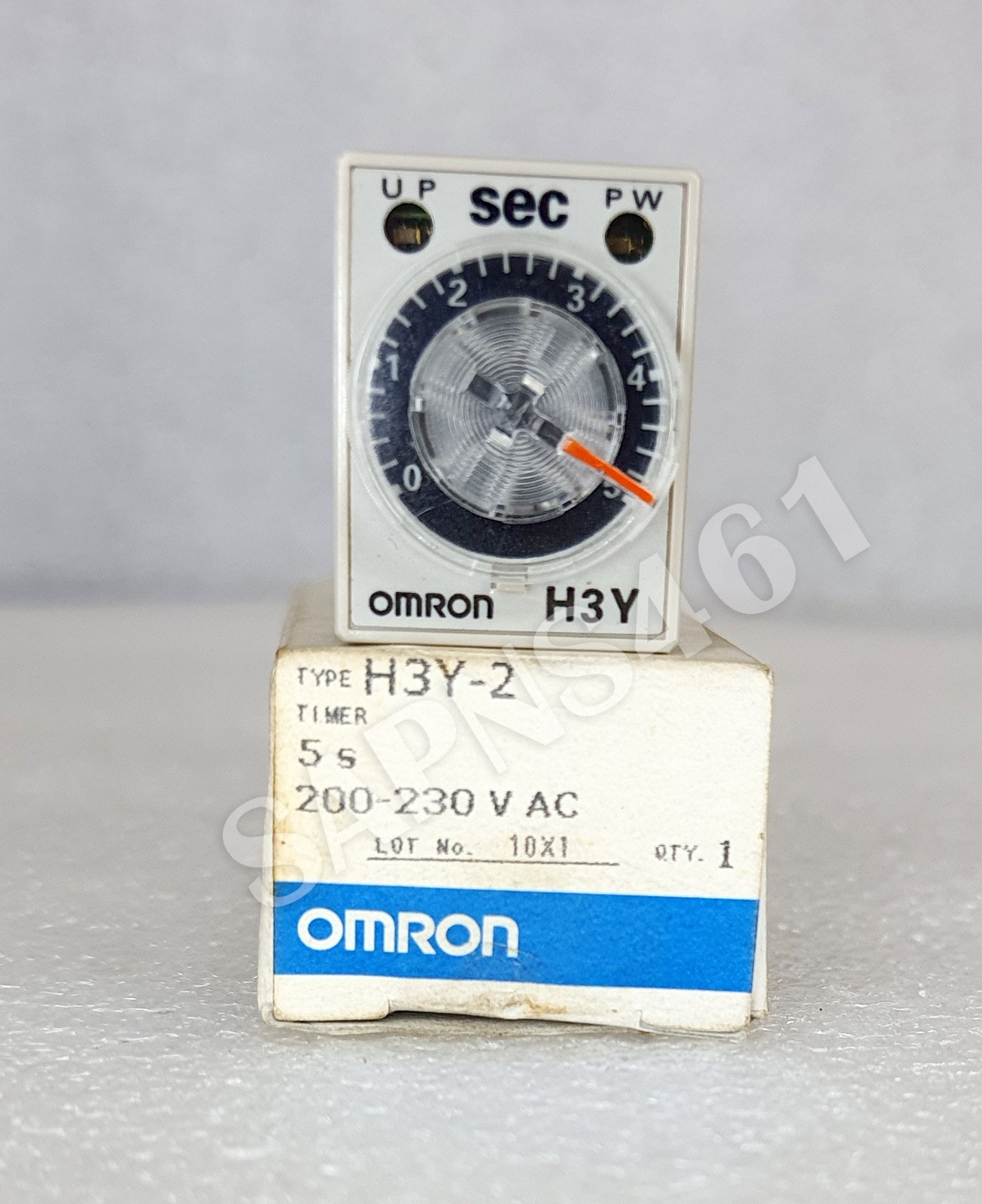Omron H3Y-2 Timer *200/230VAC *New in open Box*2 Pc Lot*