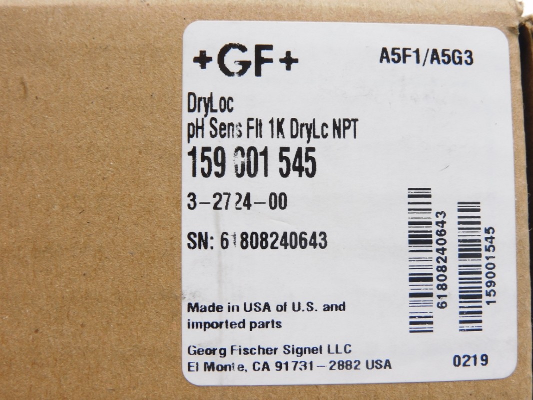 GEORGE FISCHER 159001545 3-2724-00 NSMP