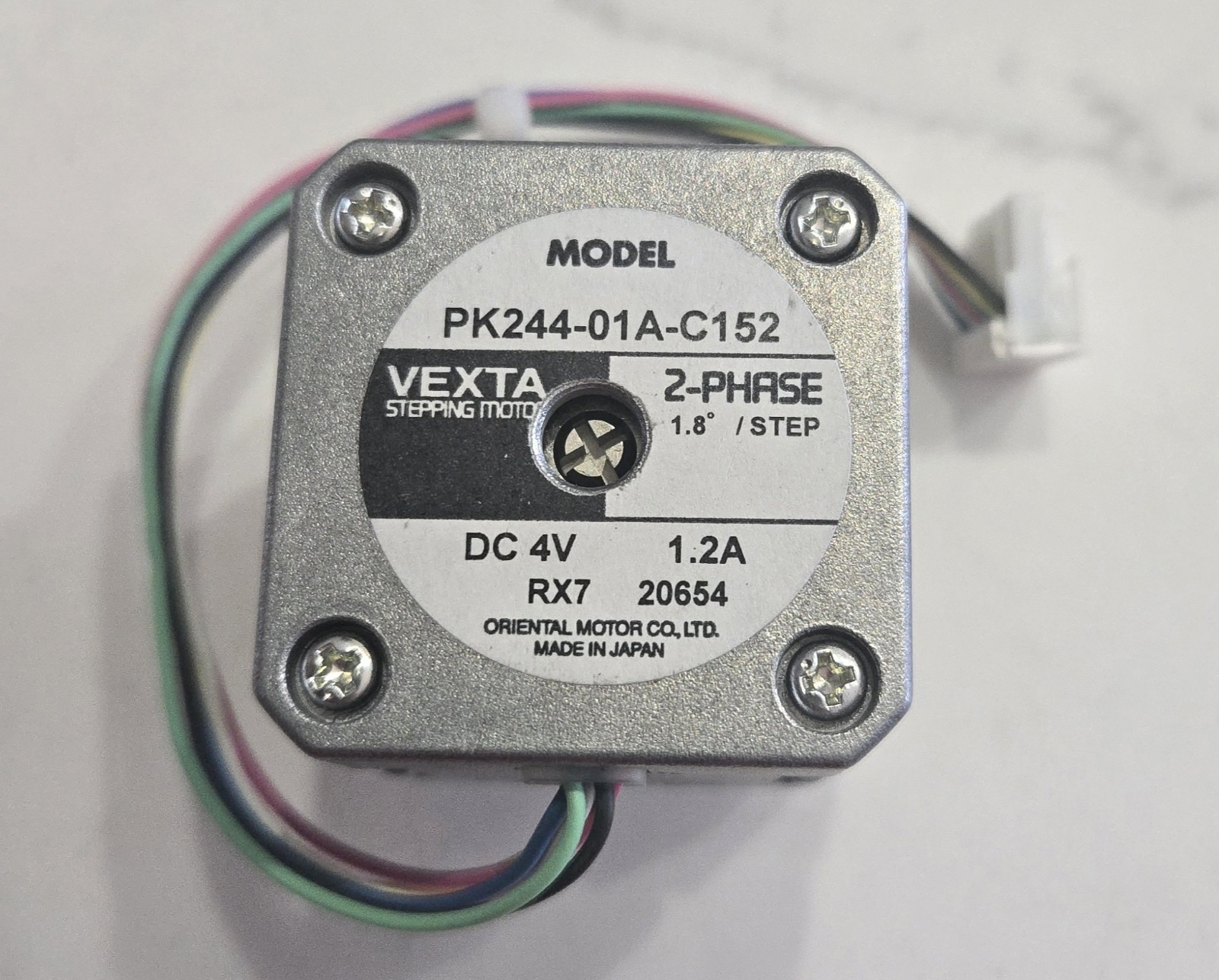 NEW Oriental Motor Vexta PK266-01A-C152 2-Phase Stepper Motor