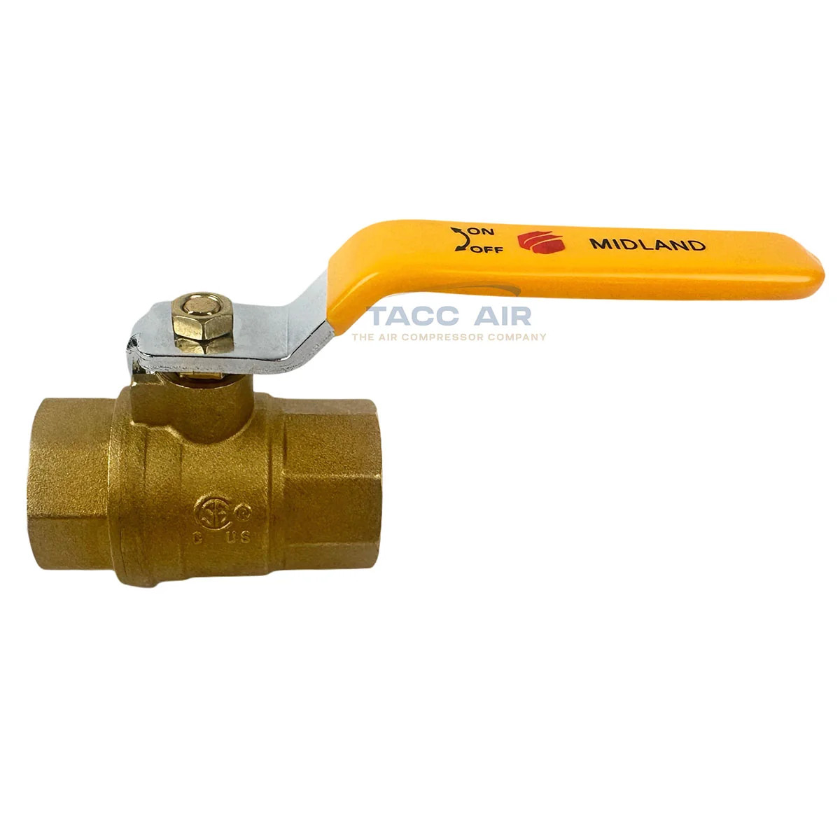 10 PC 1″ NPT Brass Ball Valve Full Port Shut-Off Valve CSA Approved 600psi WOG