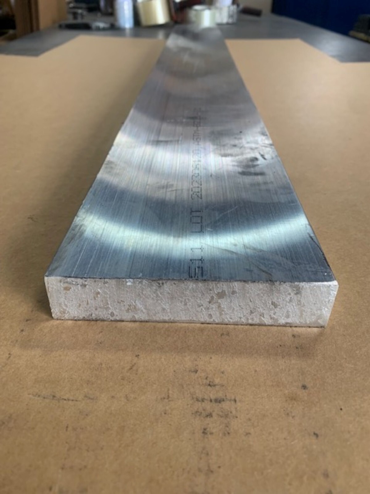 1″ x 5″ Aluminum Flat Bar x 6″ Long, Solid Stock, Machining, 6061-T6511