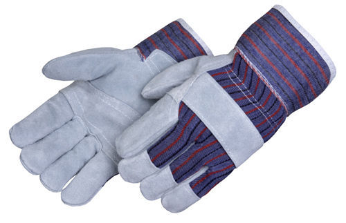 120 TOTAL PAIR OF REINFORCED LEATHER PALM WORK GLOVES NEW **FREE SHIPPING**