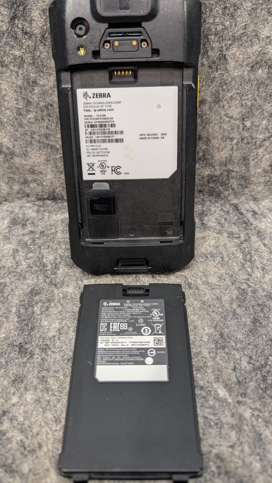 Zebra TC21 TC210K-01A222-02 Mobile Computer Barcode Scanner Andriod 11 🔥RESET🔥