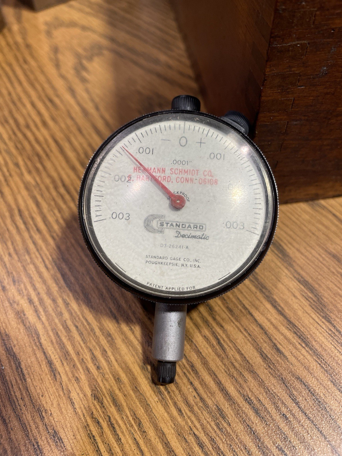 Hermann Schmidt Precision Squareness Gauge Set Inspection Indicator CNC