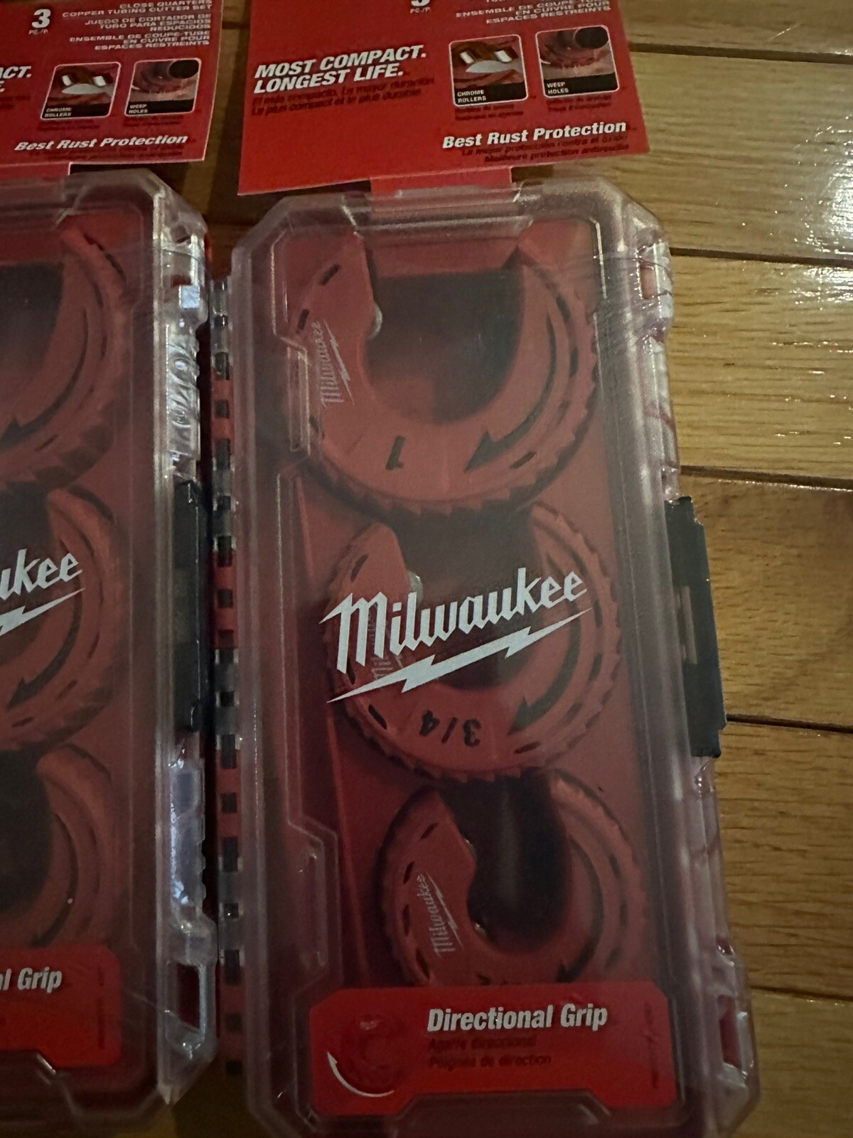 4 MILWAUKEE 3 PCS CUTTER SET 48224267