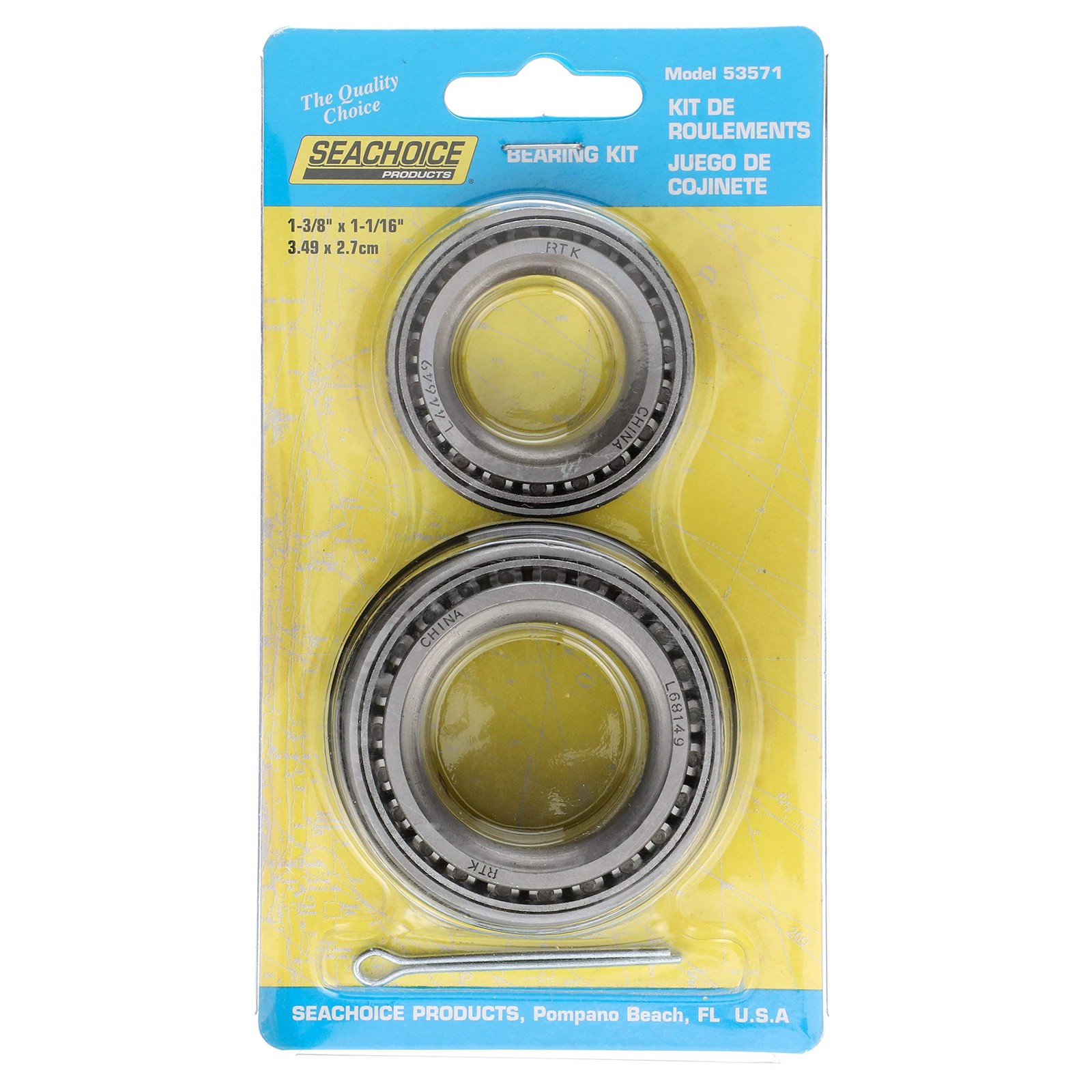 Seachoice Marine Boat Trailer Wheel Bearing Kit – Set of 2