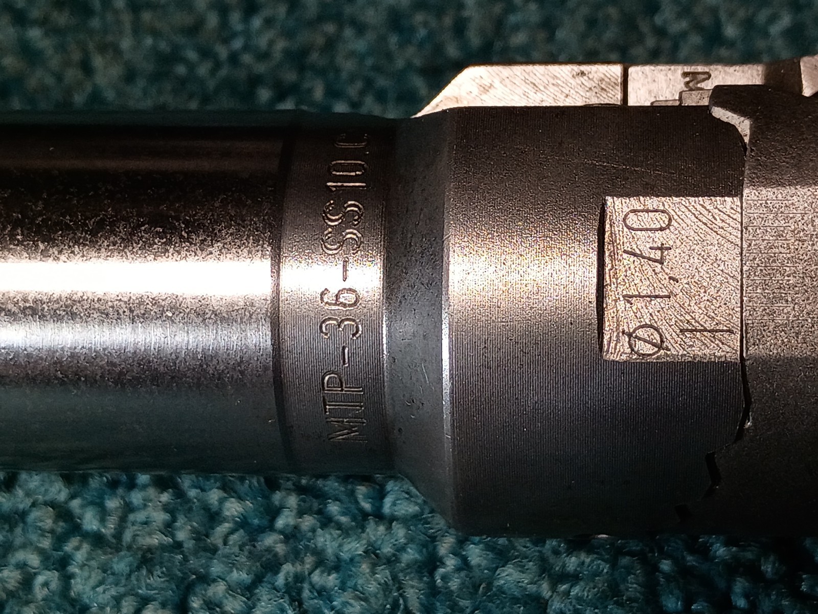 (1) DeVlieg Twin-Bore Adjustable Boring Bar MTP-36-SS10.C 7.5″OAL 1″ SHK
