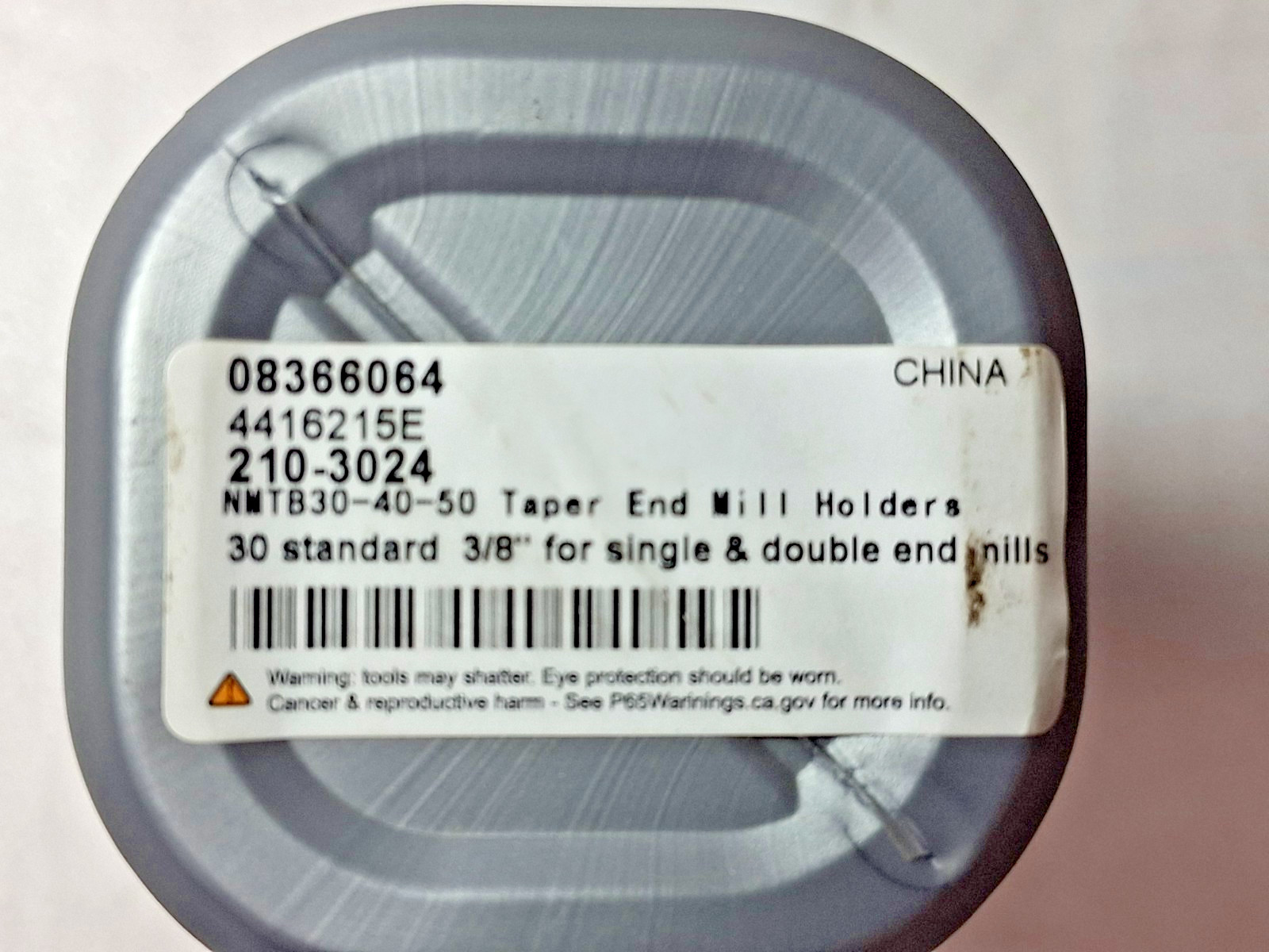 Value Collection Taper Shank End Mill Holders 3/8" Hole Dia 210-3024