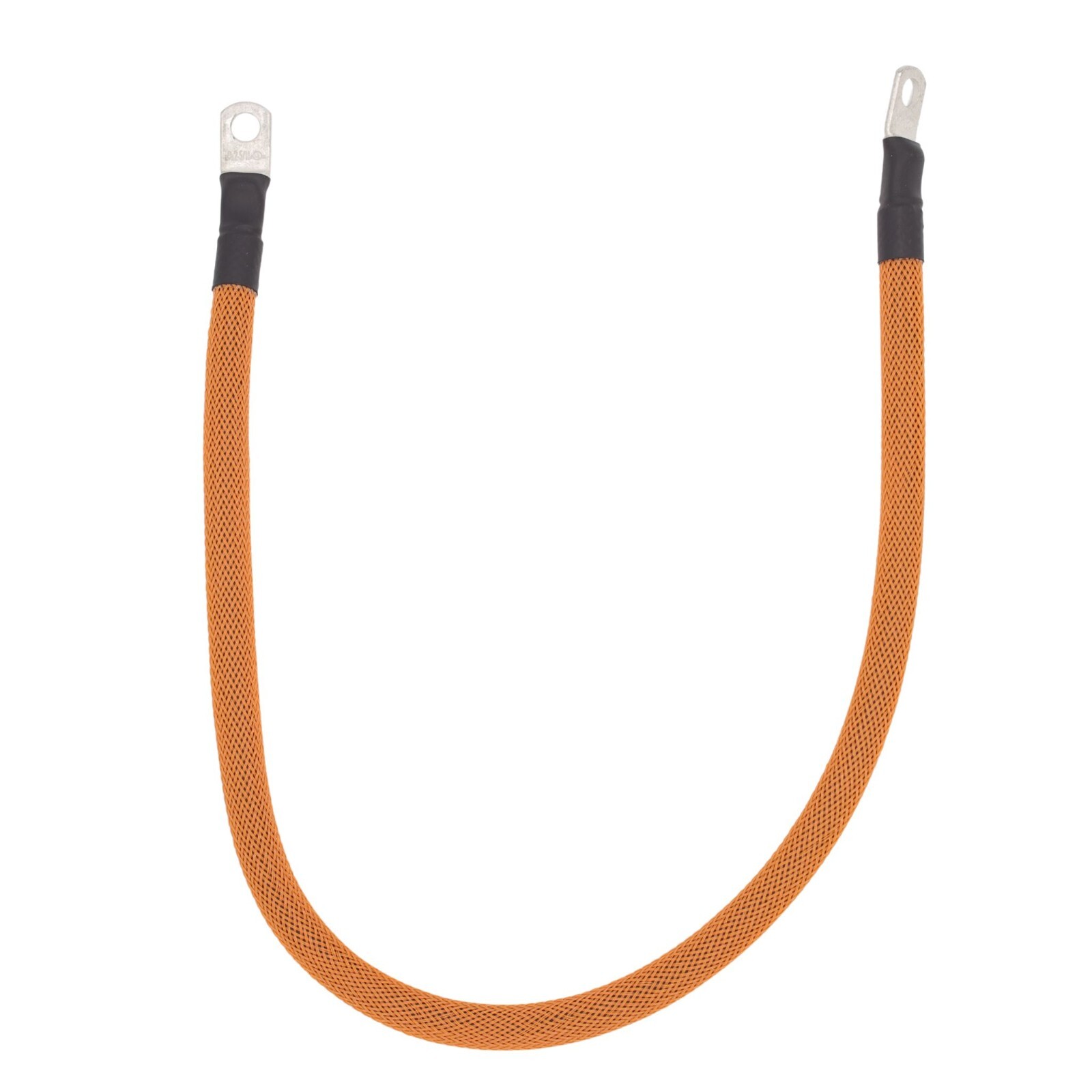 2 AWG Gauge Custom Battery Cable Copper Braided (Orange)