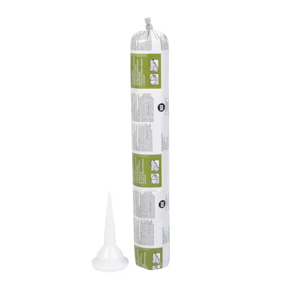 3m Polymer Adhesive Sealant, 20 oz, Sausage Pack, White, Polymer Base, 760 UV