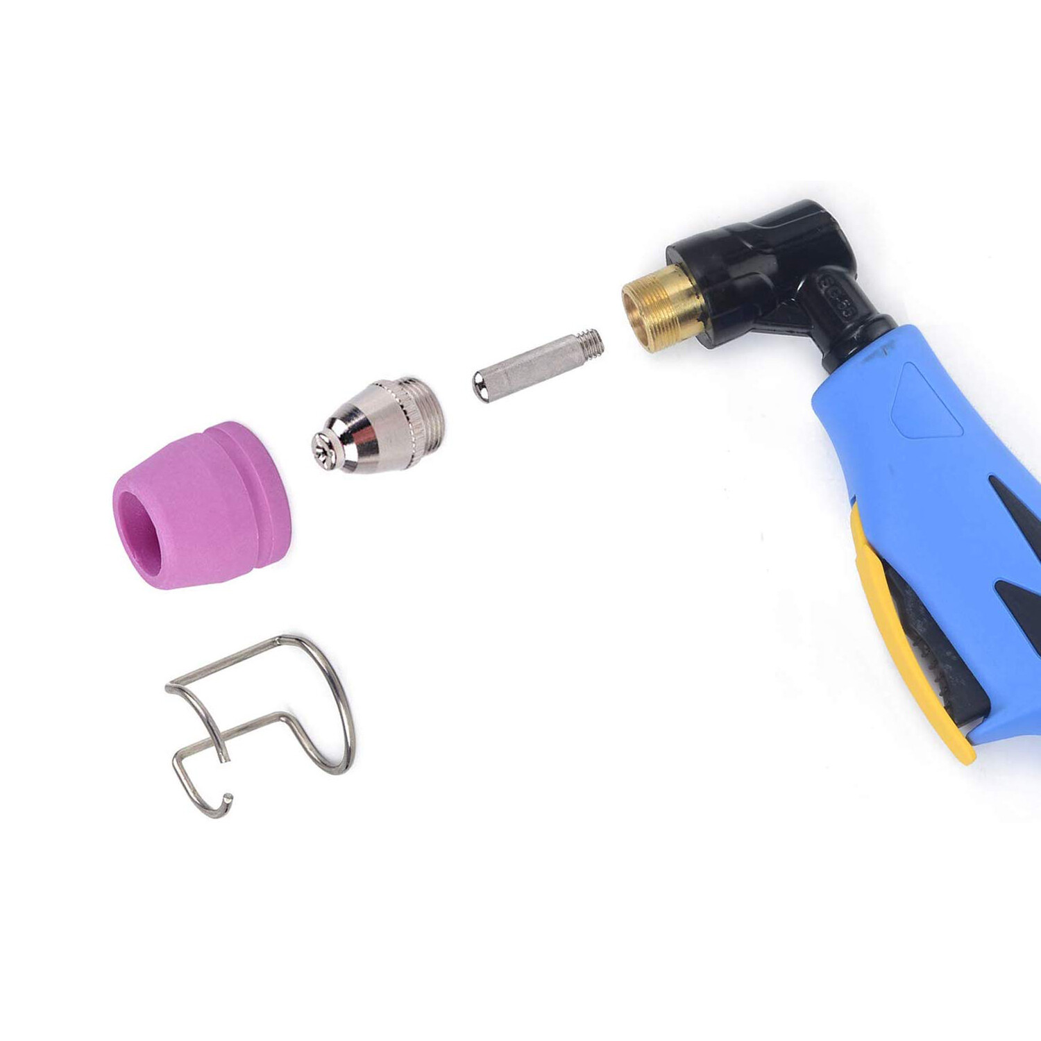 AG60HF-100, 100 Pcs Pilot Arc Plasma Cutter Consumables CUT-50HF & CUT-60HF